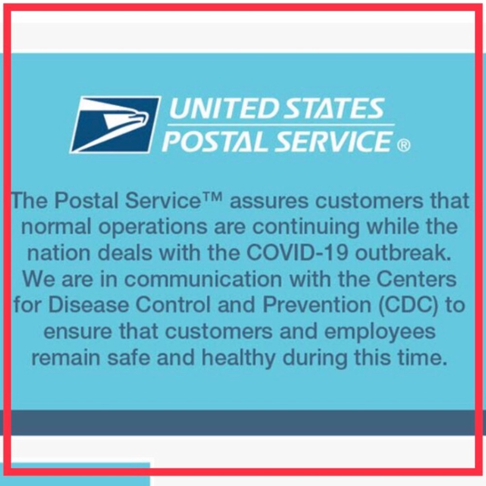 Thanks to USPS Workers!